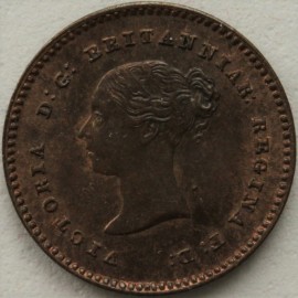 QUARTER FARTHINGS 1839  VICTORIA    UNC LUS