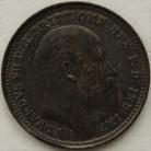 THIRD FARTHINGS 1902  EDWARD VII NEF