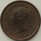 HALF FARTHINGS 1842  VICTORIA VERY SCARCE GVF