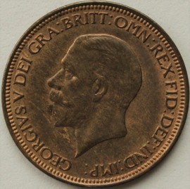 HALFPENCE 1932  GEORGE V  GEF