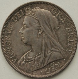 HALF CROWNS 1897  VICTORIA  GEF