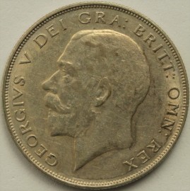 HALF CROWNS 1926  GEORGE V ORD EFFIGY GEF