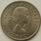 HALF CROWNS 1954  ELIZABETH II BU