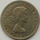 HALF CROWNS 1959  ELIZABETH II SCARCE UNC T