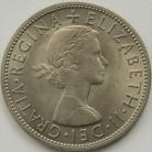 HALF CROWNS 1960  ELIZABETH II BU