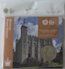 FIVE POUNDS 2020  ELIZABETH II TOWER OF LONDON - THE WHITE TOWER PACK BU