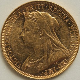 SOVEREIGNS 1894  VICTORIA OLD HEAD MELBOURNE  UNC LUS