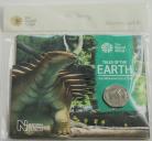 FIFTY PENCE 2020  ELIZABETH II TALES OF THE EARTH - HYLAEOSAURUS PACK BU