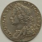 SHILLINGS 1758  GEORGE II GEF