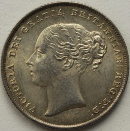 SHILLINGS 1846  VICTORIA  UNC LUS