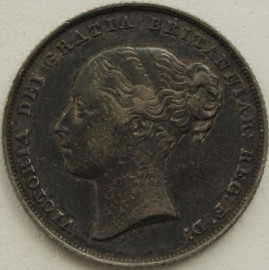 SHILLINGS 1852  VICTORIA  EF