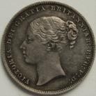 SHILLINGS 1859  VICTORIA SCARCE EF