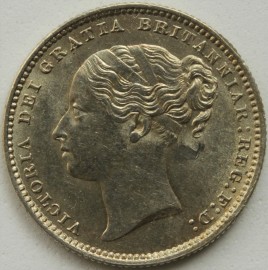 SHILLINGS 1885  VICTORIA               UNC LUS