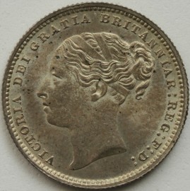 SHILLINGS 1886  VICTORIA                                               UNC T