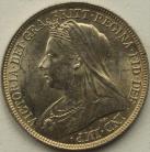 SHILLINGS 1894  VICTORIA SCARCE UNC LUS