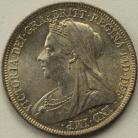 SHILLINGS 1899  VICTORIA SCARCE UNC LUS