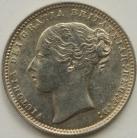 SHILLINGS 1869  VICTORIA DIE NO 1 VERY SCARCE BU