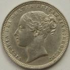 SHILLINGS 1874  VICTORIA DIE NO 30 BU