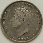 SHILLINGS 1826  GEORGE IV GF