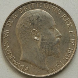 FLORINS 1903  EDWARD VII CLEANED GEF