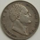 HALF CROWNS 1836  WILLIAM IV VERY SCARCE NVF/VF