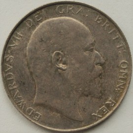 HALF CROWNS 1906  EDWARD VII  GEF