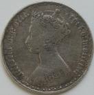 FLORINS 1862  VICTORIA VERY RARE GF