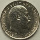 THREEPENCES SILVER 1903  EDWARD VII BU