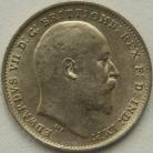 THREEPENCES SILVER 1909  EDWARD VII GEF