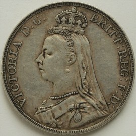 CROWNS 1892  VICTORIA  GVF