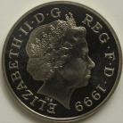 FIVE POUNDS 1999  ELIZABETH II MILLENNIUM BU