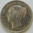 SHILLINGS 1863  VICTORIA VERY RARE GRADE GEF