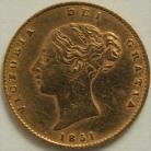 HALF SOVEREIGNS 1851  VICTORIA VICTORIA VERY SCARCE GVF