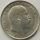 THREEPENCES SILVER 1910  EDWARD VII  UNC LUS