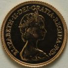 HALF SOVEREIGNS 1982  Elizabeth II BU