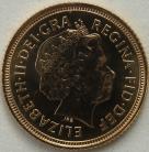 HALF SOVEREIGNS 2003  Elizabeth II BU