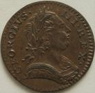 FARTHINGS 1773  GEORGE III BMC 913 GEF/NEF