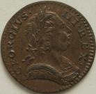 FARTHINGS 1773  GEORGE III BMC 913 GEF/NEF