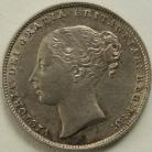 SHILLINGS 1864  VICTORIA DIE NUMBER 50 NEF