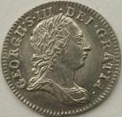 THREEPENCES SILVER 1762  GEORGE III GEF