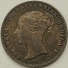 THREEPENCES SILVER 1866  VICTORIA  UNC T