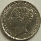 SHILLINGS 1872  VICTORIA DIE NUMBER 37 - SMALL SCRATCH GEF