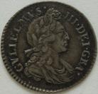 THREEPENCES SILVER 1698  WILLIAM III VERY SCARCE GEF