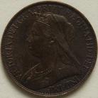FARTHINGS 1901  VICTORIA GVF