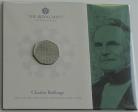 FIFTY PENCE 2021  ELIZABETH II CHARLES BABBAGE PACK BU