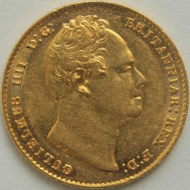 SOVEREIGNS 1837  WILLIAM IV WILLIAM IV NEF/EF