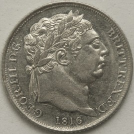 SIXPENCES 1816  GEORGE III  UNC LUS