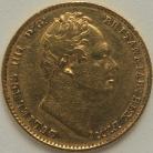 SOVEREIGNS 1833  WILLIAM IV WILLIAM IV SCARCE VF/GVF