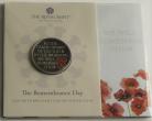 FIVE POUNDS 2021  ELIZABETH II REMEMBRANCE DAY - THEIR NAME LIVETH FOR EVERMORE PACK BU