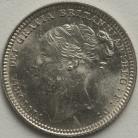 SIXPENCES 1880  VICTORIA 2ND BUST VERY SCARCE BU